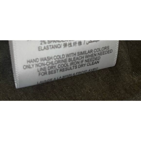 BCBG Maxazria Crop Green Moto Jacket Quilted Structured Shoulders Size Medium - Picture 9 of 11